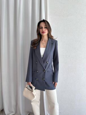 ADEL Prada Ceket 9908 - Antrasit - MAXMOOR