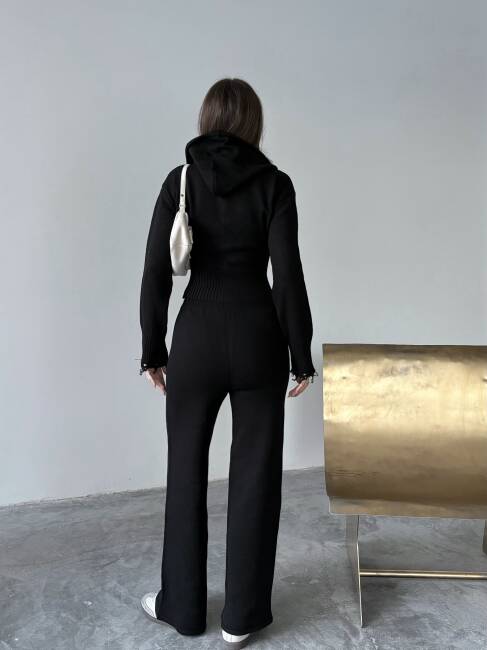 ADİSON Triko Takım 9909 - Siyah - 2