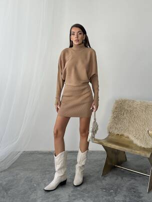 AJE Triko Takım 234039 - Kahverengi 