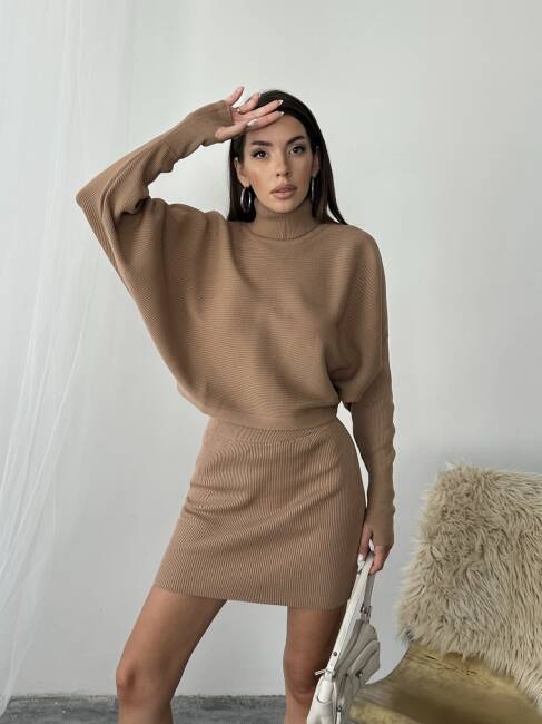 AJE Triko Takım 234039 - Kahverengi - 3