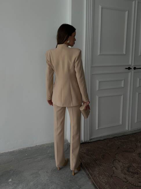 ALVİN Ceket Pantolon Takım 9901 - Bej - 2