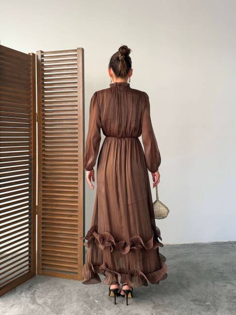 AMARA Elbise 1282 - Acı Kahve - 2