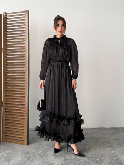 AMARA Elbise 1282 - Siyah - 1