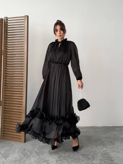 AMARA Elbise 1282 - Siyah - 2