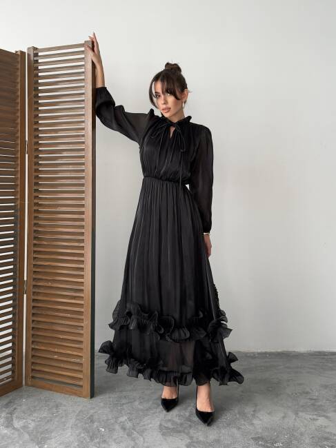 AMARA Elbise 1282 - Siyah - 4