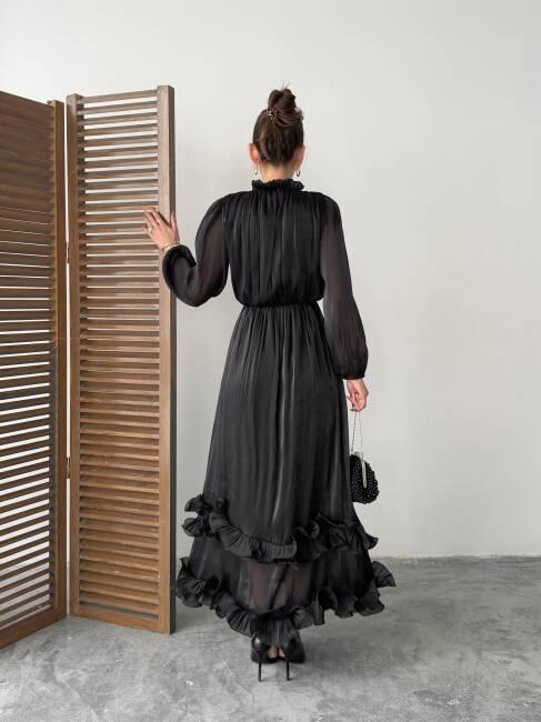 AMARA Elbise 1282 - Siyah - 5