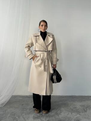 ARGEL Trençkot 5078 - Bej - MAXMOOR