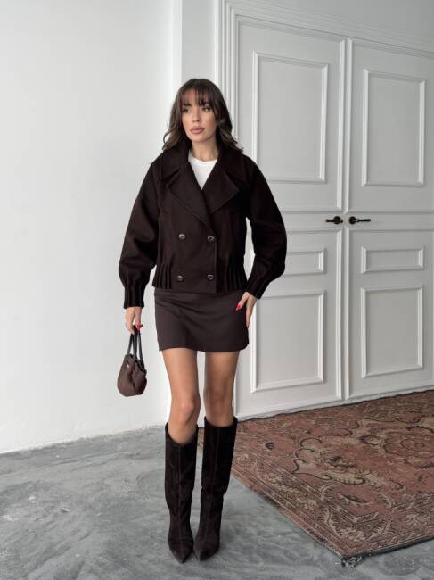 AVA Ceket 2161 - Acı Kahve - 4