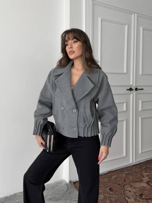 AVA Ceket 2161 - Gri - 3