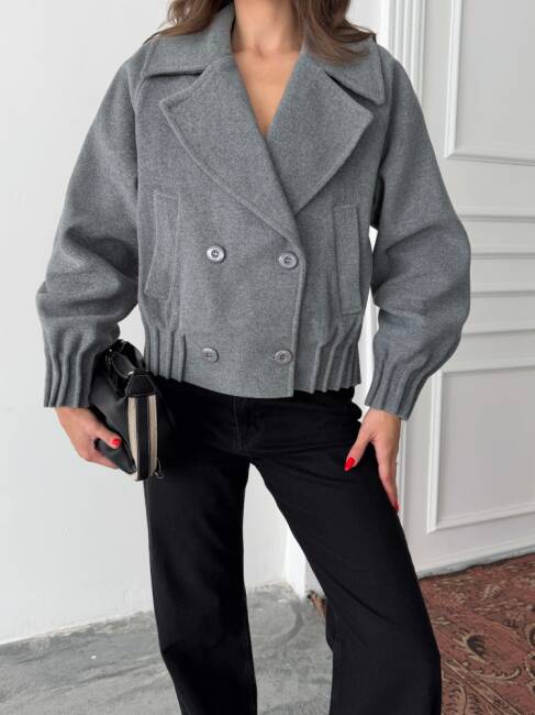 AVA Ceket 2161 - Gri - 5