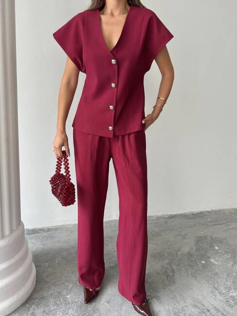 AXEL Takım 9902 - Bordo - 2