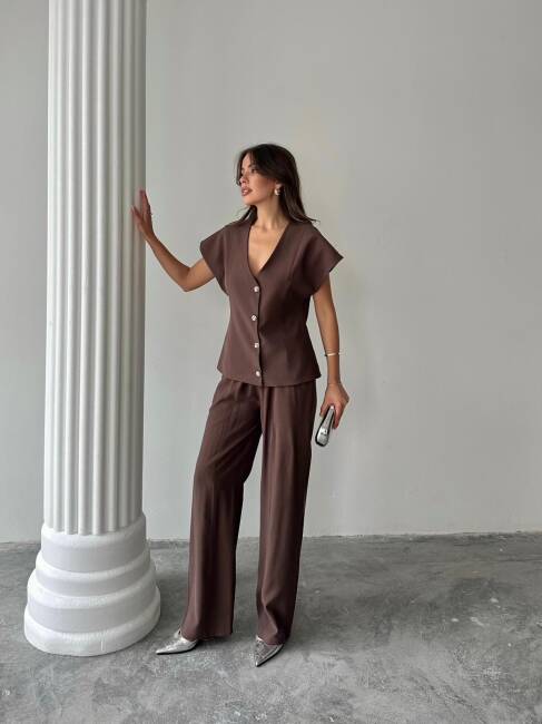 AXEL Takım 9902 - Kahverengi - 1