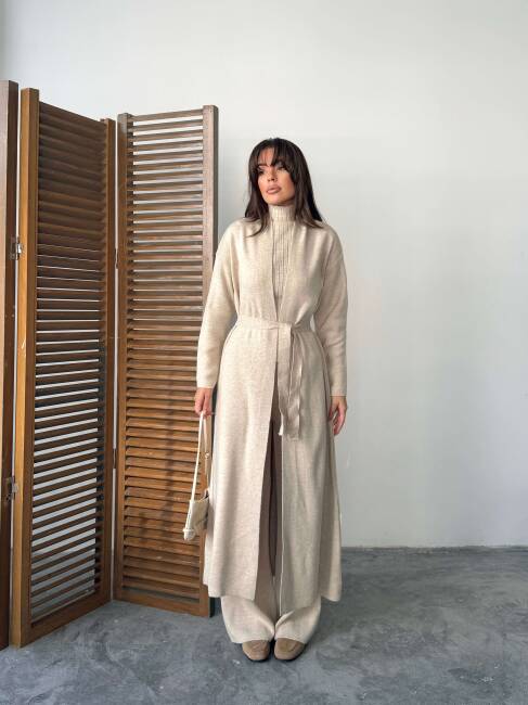 BERT Üçlü Triko Takım 9912 - Krem - 1