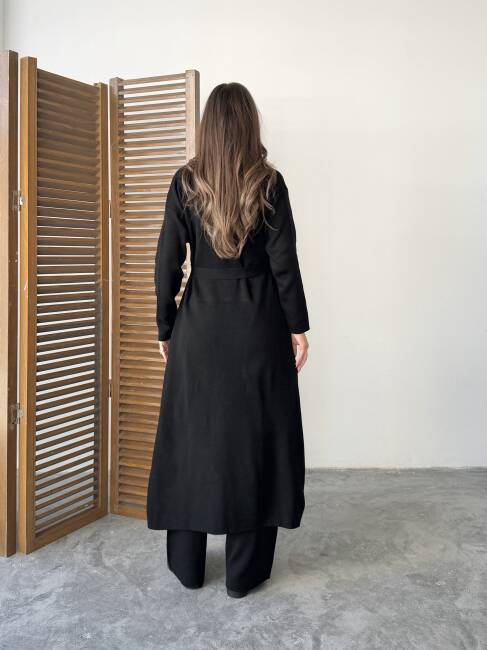 BERT Üçlü Triko Takım 9912 - Siyah - 3