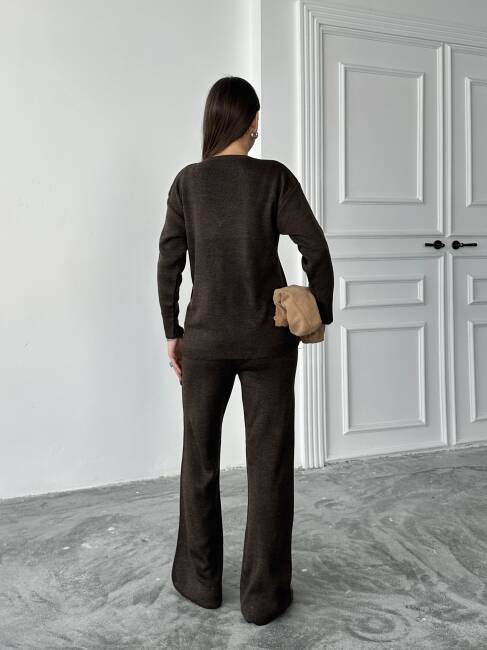 BORİS Triko Takım 9910 - Acı Kahve - 6