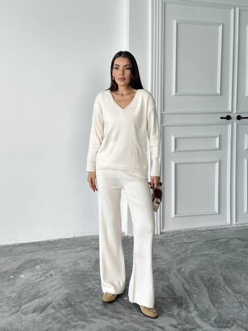 BORİS Triko Takım 9910 - Bej - 1