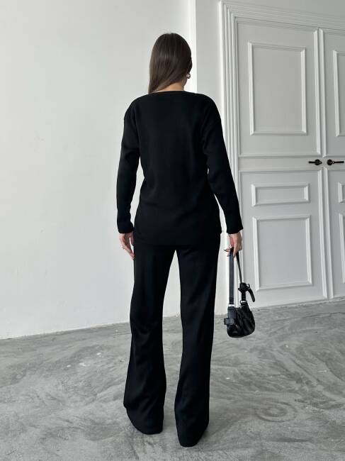 BORİS Triko Takım 9910 - Siyah - 6