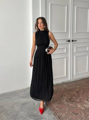 Darcia Elbise Siyah - MAXMOOR