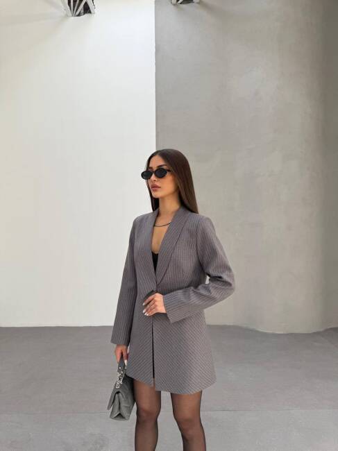 DARLA Ceket 9905 - Antrasit - 1