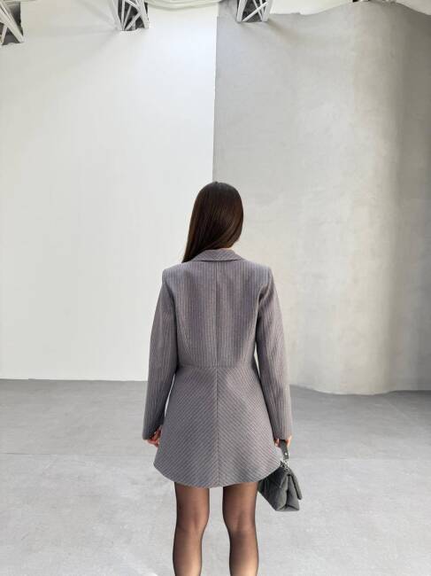 DARLA Ceket 9905 - Antrasit - 3