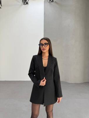 DARLA Ceket 9905 - Siyah - MAXMOOR