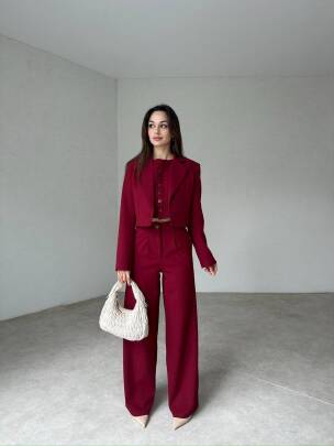 DAYSİ 3 lü Takım 2027 - Bordo - MAXMOOR