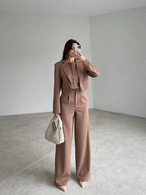 DAYSİ 3 lü Takım 2027 - Kahverengi - 3