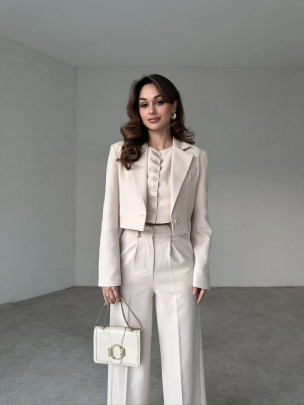 DAYSİ 3 lü Takım 2027 - Krem - MAXMOOR