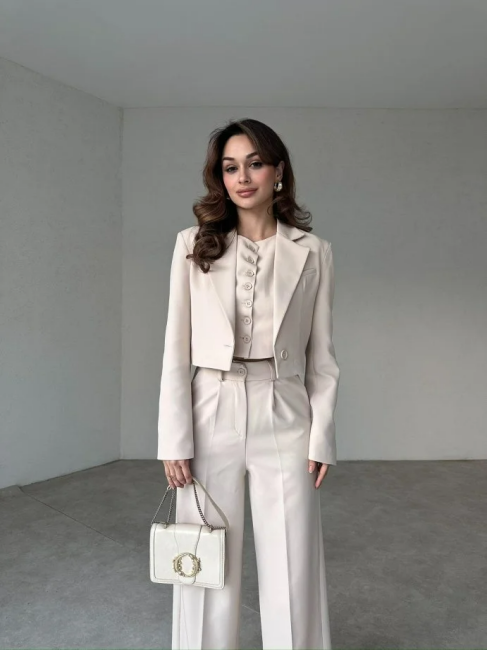 DAYSİ 3 lü Takım 2027 - Krem - 1