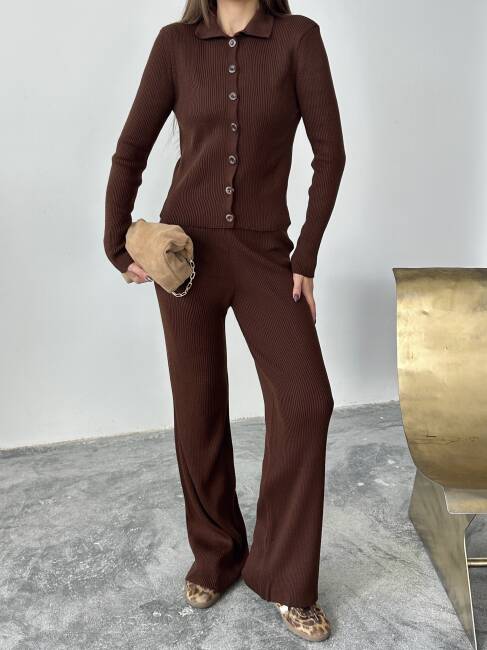 DEREK Triko Takım 9911 - Acı Kahve - 6