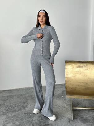 DEREK Triko Takım 9911 - Gri - MAXMOOR