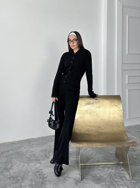 DEREK Triko Takım 9911 - Siyah - 7