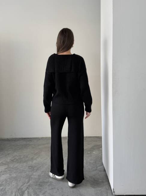 DREW Üçlü Triko Takım 9913 - Siyah - 5