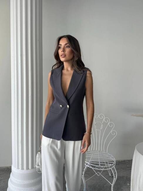 EDNA Yelek 9903 - Antrasit - 2