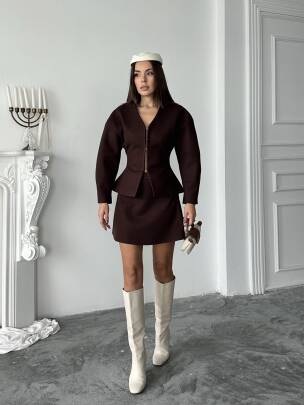 FRAVA Takım 2260 - Acı Kahve 