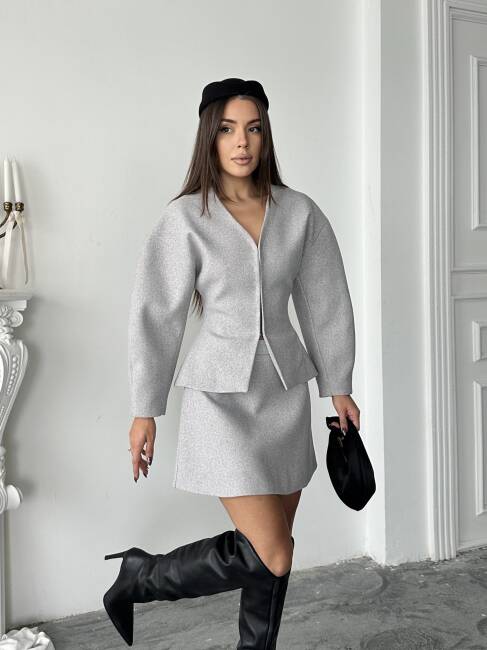 FRAVA Takım 2260 - Gri - 3