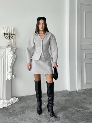 FRAVA Takım 2260 - Gri 