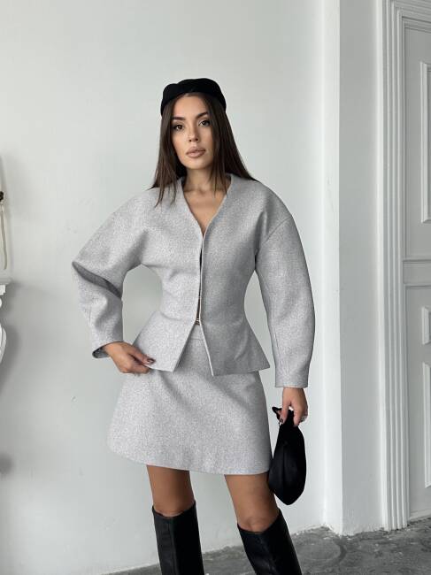 FRAVA Takım 2260 - Gri - 6