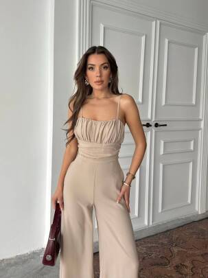 FREMONT ATLAS KUMAŞ CEPLİ FERMUAR DETAYLI BEJ TULUM - MAXMOOR