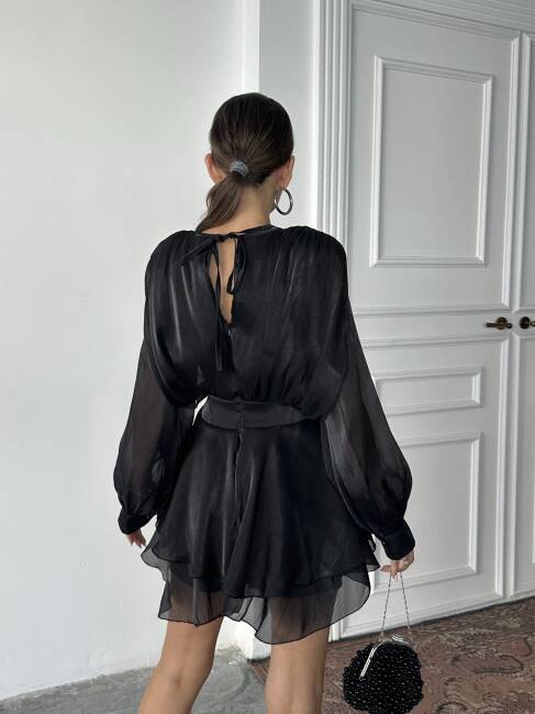 Herper Elbise Siyah- 3048 - 6