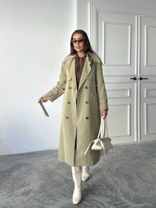 JAMES Trençkot 1101 - Haki - MAXMOOR