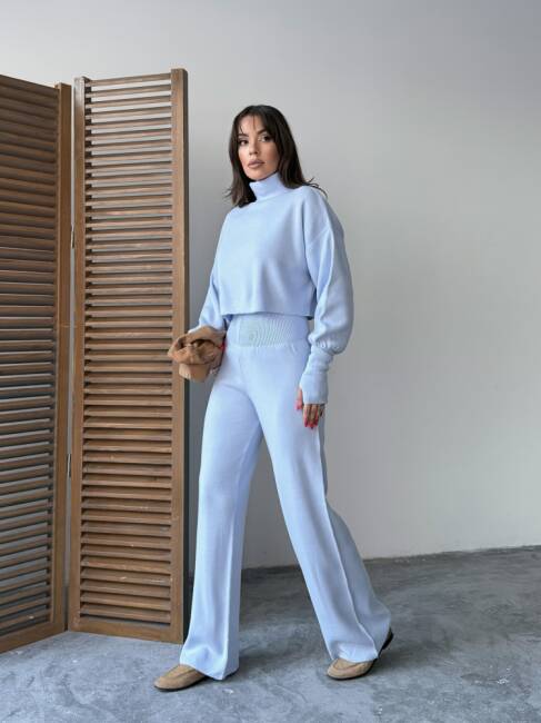 JOHN Triko Takım 9907 - Bebe Mavisi - 1