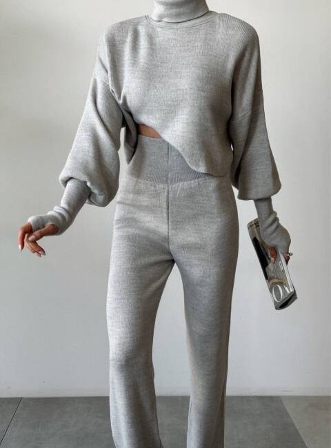 JOHN Triko Takım - 9907 - Gri - 1