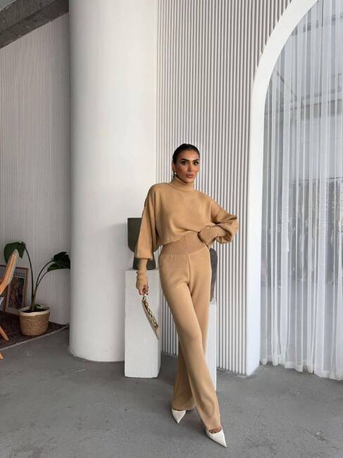 JOHN Triko Takım - 9907 - Kahverengi - 1