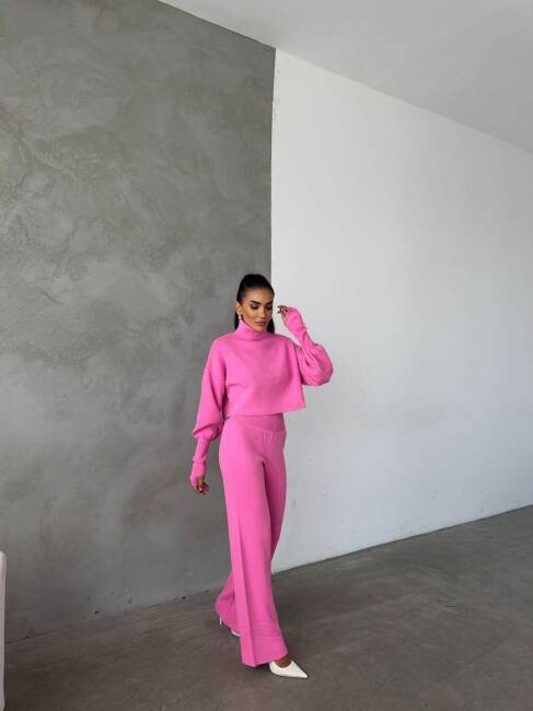 JOHN Triko Takım - 9907 - Pembe - 1