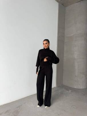 JOHN Triko Takım - 9907 - Siyah - MAXMOOR