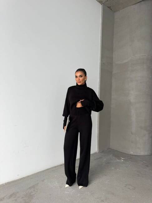 JOHN Triko Takım - 9907 - Siyah - 4