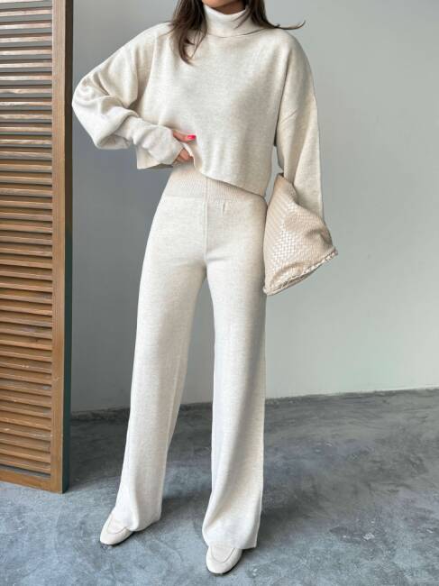 JOHN Triko Takım 9907 - Taş - 5