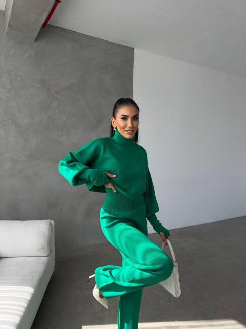 JOHN Triko Takım - 9907 - Yeşil - 2