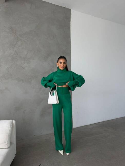 JOHN Triko Takım - 9907 - Yeşil - 3